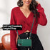 Furiet Detachable Crossbody Wallet Case for Samsung Galaxy Note 20 5G, Multi Card Slots, PU Leather Cover - Green