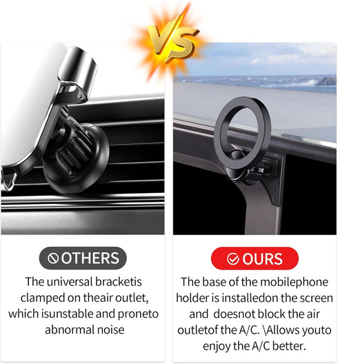 MaserWeller LC250 2024 2025 2026 8/12.3-Inch 360 Car Phone Holder for Toyota Land Cruiser Accessories Screen Fixed