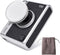 Lens Cap Compatible with Fujifilm Instax Mini Evo Instant Camera, Mini Evo Lens Protective Cap, Silver