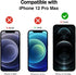 RKINC Screen Protector (4-Pack) for iPhone 12 Pro Max 6.7-Inch - Tempered Glass Film, 0.33mm, Bubble-Free