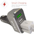 Crave CarHub 54W 4 Port USB Car Charger, Qualcomm Quick Charge 3.0, Black