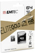 Emtec MicroSDHC UHSI U1 Elite Gold (64GB 1PK)