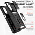 Shop Samsung Galaxy A15 5G Case - Military Grade, 16ft Drop Tested, with Screen Protectors & Magnetic Kickstand, Black.