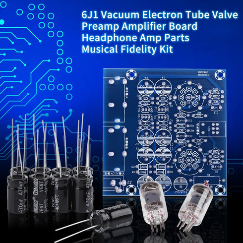 6J1 Valve Preamp, Vacuum Electrom Tube Amplifier Board for Audio Kit