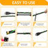 YOUBO 33ft 6mm (1/4")) Braided Cable Sleeve, Expandable Wire Loom for Automotive Wiring Harness & PC Case, Pet-Proof