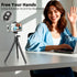 ZUZUXI 4.7-13" 360 12.9/Air/Mini Mini Flexible Tripod Stand for iPad/iPhone Tablets, Portable Desktop Phone Holder