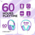 JoySpark Kids Bluetooth Headphones, Lightweight Wireless Headphones for Kids, 85/94dB Volume Limited, 60 Hours