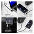 3.5mm Audio Cable 3ft, Stereo Aux 3.5mm to 3.5mm Right Angle TRS Cable, Compatible for Headphones, Tablets, Speakers