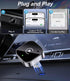 WDZWFHK Seamless Wireless CarPlay Adapter & Android Auto Dongle, Fast Auto-Connect, Compact Plug & Play Wireless