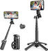 HealAge Foldable Magnetic Tripod for Phone - 4-in-1 Multifunctional 360 Selfie Stick for