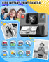 Instant Print Paper - 5 Rolls Black & White for Kids Instant Print Camera, NO-Ink HD Thermal Print Paper Set