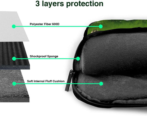 MROWYC Stylish milk cow printed laptop crossbody bag, dual-purpose business briefcase, large capacity storage
