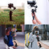 MINIFOCUS Aluminum Mini Tripod, Tabletop Handheld Tripod with 1/4'' and 3/8'' Screw for DSLR and Gimbal