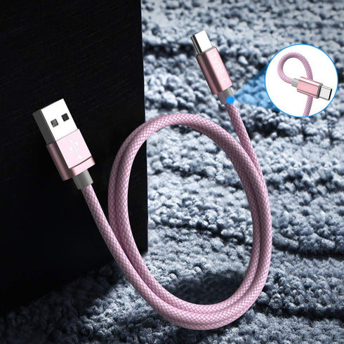 Basesailor USB Type C Charger Cable 3-Pack 3.3/6.6/10FT for iPhone 16 15 Pro Max, Samsung Galaxy A10E A20 A21