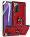 Androgate Galaxy Note 20 Case with HD Screen Protectors, Military-Grade Metal Ring Holder Kickstand, Shockproof Cover