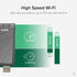 Plugable WiFi 6 USB WiFi Adapter for Desktop PC and Laptops, AX1800 USB 3.0 and USB C Wireless Adapter