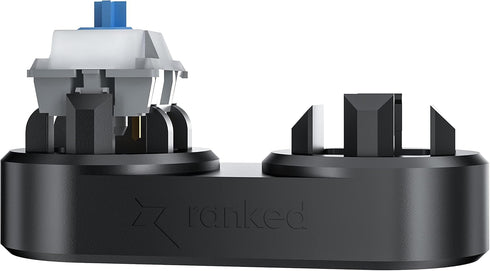 Black Premium Ranked Switch Opener for DIY Custom Mechanical Keyboard | CNC Machined Aluminium