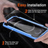 Milomdoi 3 Pack Screen Protector for Apple iPhone 12 Pro Max, Ultra 9H, Case Friendly, with Camera Lens Protectors.