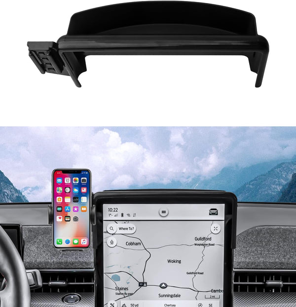 Autorder Car Phone Holder for 2021-2025 Ford Mustang Mach-E Accessories - 15.5-Inch Screen, 360 Degree Rotation,