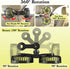 Dual Backseat Car Fan - Kid-Friendly Airflow Solution for Rear Seats