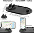 Multifunction Car Anti-Slip Mat Auto Phone Holder, Rotatable Car Anti Slip Mat Phone Holder, Anti Slip Phone Mat for Car, Dashboard Cell Phone Holder, Car Dash Phone Holder for Phones, Keys, Gadgets