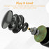 2Pack Portable Mini Bluetooth Speaker, Tiny Wireless Speaker for Shower, Room, Bike, Rechargeable Battery, Built-in