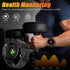 EIGIIS Military Smart Watch for Men, Tactical Rugged with Bluetooth Call, 1.45'' Big Screen Fitness Tracker,