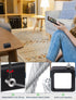MERDTTES 6.5 (2 Ft Retractable Remote Control Tether Locks, Security Lanyard Lock with Adjustable Leash Length Clasp