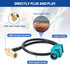 Anina Fakra Z Male to SMB Plug Adapter Connector for Factory Satellite Radio Antenna to Sirius XM Receiver Tuner Wire