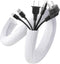 AGPTEK 10ft Cable Management Sleeve Cover, 1 inch Cord Management System for Desk and Office