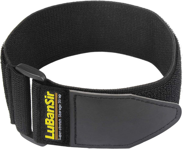 LuBanSir Cinch Straps - 2" x 18" (6 Pack) Elastic Hook and Loop Storage Straps for Bicycle, Truck, Boat Organization
