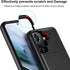 Jiunai Samsung Galaxy S21 Plus Case - Dual Layer Hard PC & Soft TPU Wallet Case with Credit Card Holder for 6.7'' 5G