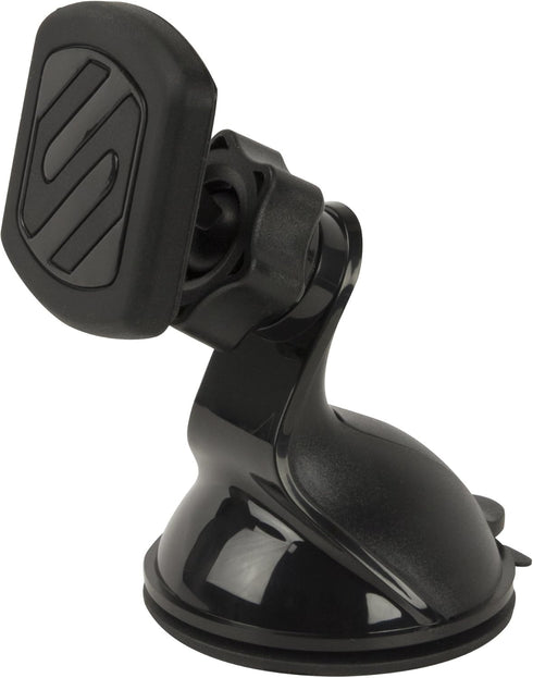 Scosche MAGWSM2 MagicMount Magnetic Suction Cup Mount, 360° Adjustable, Universal Cell Phone Holder for Car