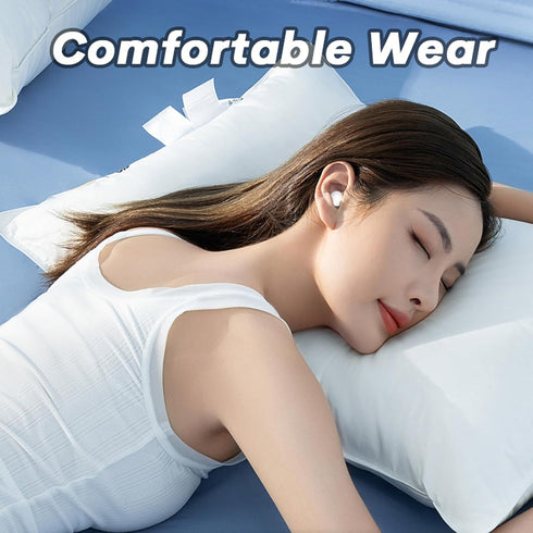 Invisible Mini Earbuds Wireless Bluetooth Ear Buds for Small Ears, Discreet Low Profile Spy Earpiece with Microphone