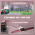 Portable Wireless Charger for Apple Watch Series 9/8/UItra/7/6/5/4/3/2/SE, 1500mAh Magnetic Keychain Charger, Pink
