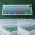 JOMKIZ PBT Keycaps Set, 135 Keys Double Shot Side Engraved Transparent Cherry Profile Backlit Keycaps