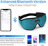 Sleep Headphones, 3D Bluetooth Sleep Mask, Washable with Ultra Thin Stereo Speakers, Microphone for Insomnia Travel