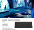 2.4G Chinese English Keyboard Mouse Combo, 78 Keys Traditional Mute Keyboard Laser Engraving Set for Home, Office