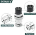 2 Sets Aviation Connector 4P 10A GX20-4 Waterproof Metal Male Female Wire Panel Power Fittings