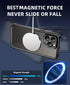 Unitedtime Magnetic Case for iPhone 14 Pro, Waterproof with Built-in Screen Protector, Shockproof Dustproof Heavy Duty
