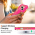 Teageo Cute Love Heart Case for iPhone 14 Plus - Luxury Plating Soft Bling Back Cover with Raised Full Camera
