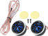 ACROPIX High Frequency Stereo Tweeters Audio Speaker for Car Truck - Pack of 2 Blue Plastic