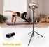 EMART Tripod for iPhone, Adjustable 52’’ Tall Portable Travel Stand, Cell Phone Tripod with Remote for Smartphone