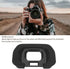 GH5 Jiawu Viewfinder Eyepiece Eyecup, ABS and Rubber Replacement Viewfinder Protector with Light Blocking for DC