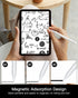 iPad Pencil 1st Generation with Palm Rejection & Tilt Sensitivity, Active Stylus Pen Compatible with iPad 9th&10th Gen,