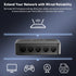 BENFEI 5-Port Gigabit Ethernet Switch, Wall Mount & Desktop Network Switch Hub, Ethernet Splitter, Plug & Play