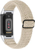 Elastic Band for Fitbit Charge 6/Charge 5, Adjustable Sport Loop Replacement Strap for Women and Men