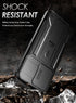 Poetic Revolution Case for Motorola Moto G Stylus 5G 2024, Black Rugged Shockproof Cover with Kickstand