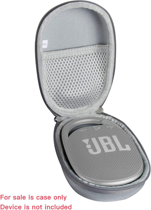 Hermitshell Hard Travel Case - for JBL Clip 4 / JBL Clip 5 Portable Mini Bluetooth Speaker (Gray)