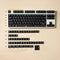 Gliging 130 Keys PBT Japanese Keycaps, Cherry Profile DYE-Sub Navy Theme Minimalist Style for Mechanical Keyboard